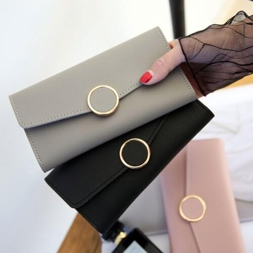Leather Women Long Zipper Coin Purses Clutch Wallet Female Money Credit Card Holder Multi-card zipper multifunctional wallet