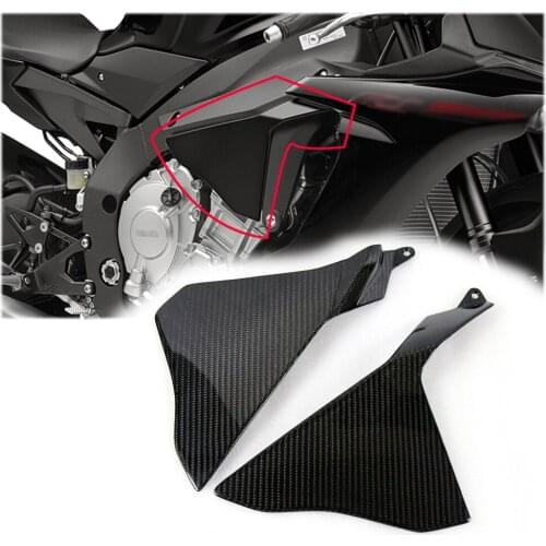 For Yamaha R1 2015 2016 2017 2018 Motorcycle 3K Carbon Fiber Side Panel Fairing Cover Guard Protector Trim