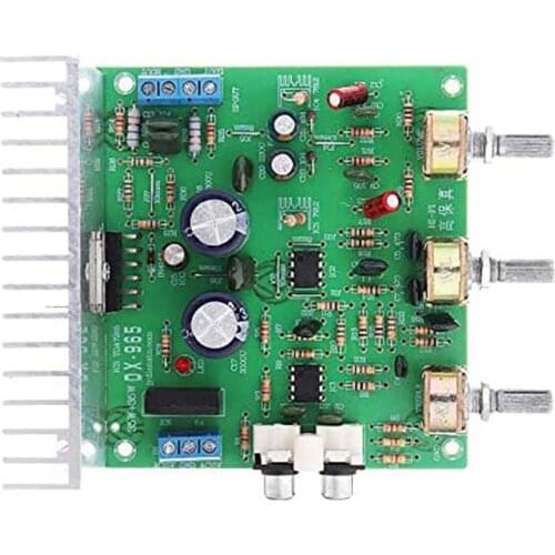 MUKUAI22 TDA7265 2.0 Dual Channel 40W + 40W HiFi Amplifier Board AC12-15V DIY