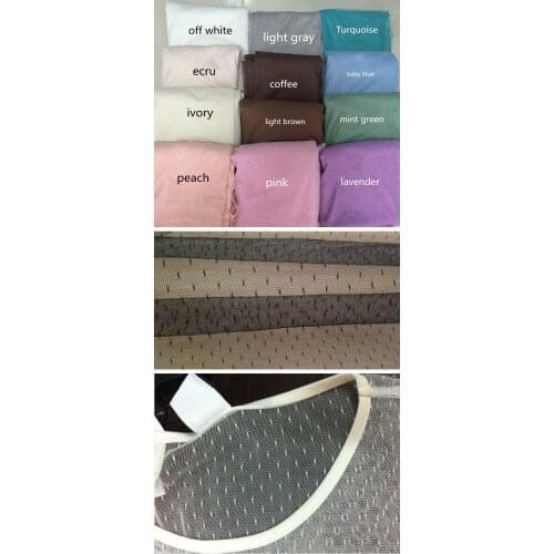 Peach pink turquoise coffee brown ivory white black blue lavender various colors 165cm wide 5yards /lot polka dot soft mesh net