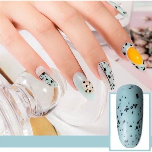 New Soak-off Gel Nail Polish Eggshell Effect Varnishes Nails Art Design UV Gel Nail Polish SCI88