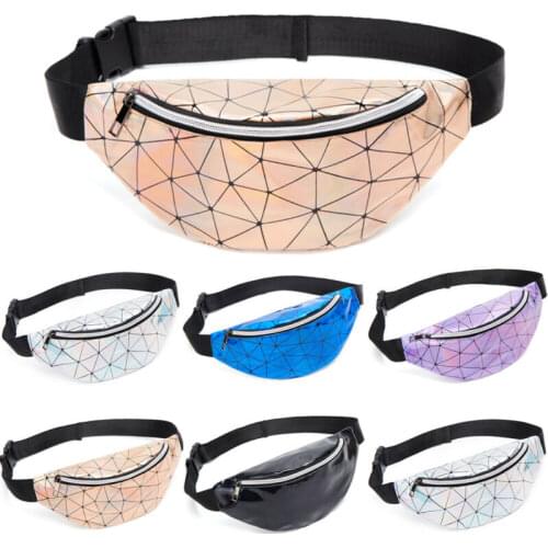 Womens Waist Packs Travel rock roll Fanny Pack Holiday Money Belt Wallet PU Leather Mini Bum Bag Pouch Sport Fashion Chest Bag