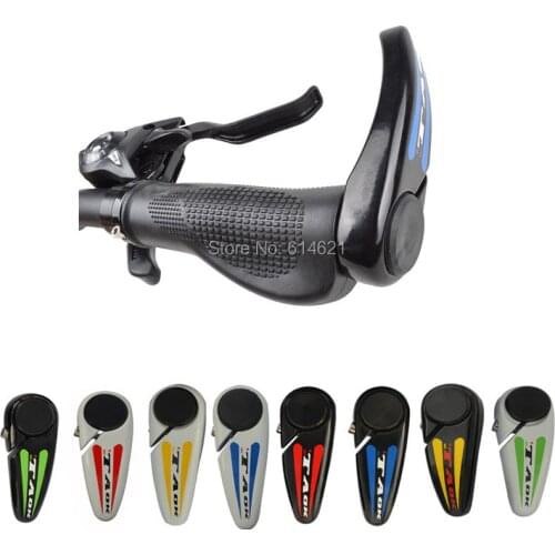 Anti-slip Magnesium alloy handlebar grips dual locked cycling MTB BMX DH bike handle bar end ergonomic bullhorn bicycle grip