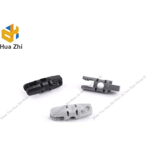 10PCS 30554 Hinge Cylinder 1 x 3 Locking with 1 Finger and 2 Fingers On Ends, with Hole Building Blocks Parts MOC DIY