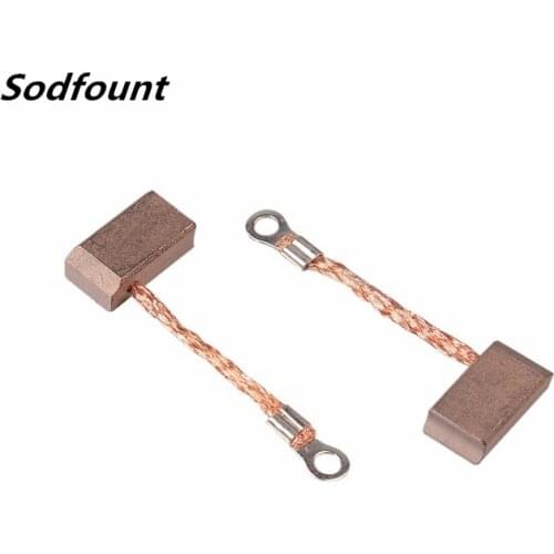 100pcs Electric brush for solar deep well pump DC motor metal graphite carbon brush carbon brush holder J465 11*10*20mm