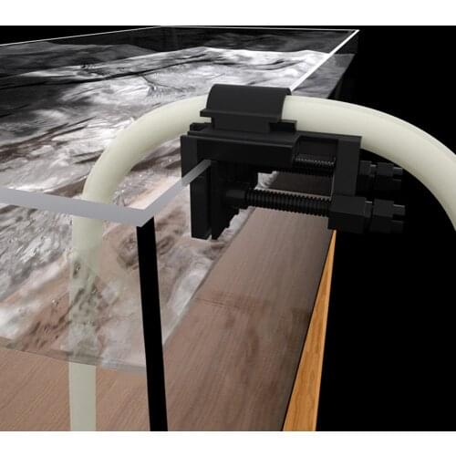 Aquarium Inflow Outflow Hose Tube Fixture Fish Tank Fresh Water Pipe Fixing Tube Acrylic Water Change Pipe Bracket Holder Glass