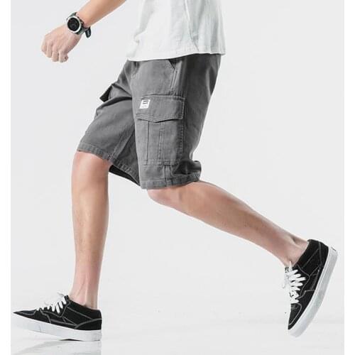Summer Japanese-Style Tooling Shorts Mens Multi Pocket Mens Military Cargo Shorts Brand New Army Tactical Shorts Men Cotton Lo