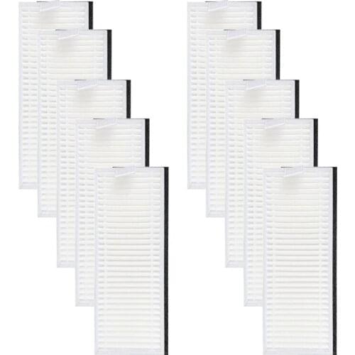 10Pcs Replacement Hepa Filters For Ecovacs N9+ Robot Vacuum Cleaner Dust Filter Home Appliances Parts Accessories