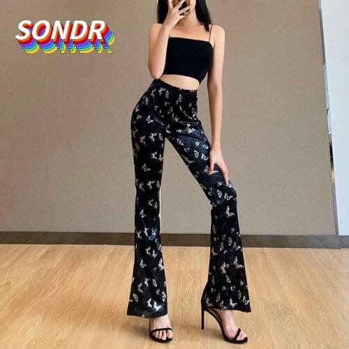 Женские бархатные брюки Sondr China At AliExpress