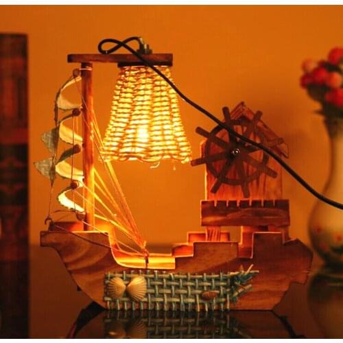 LED Night Light Handmade Log Toy Decoration Small Light Creative Fashion Home Bedroom Decoration