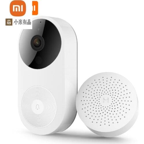Xiaomi mijia smart video doorbell D1 set 1080 HD infrared night vision large-capacity battery face recognition doorbell Smart