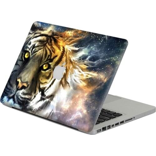 Domineering tiger Laptop Decal Sticker Skin For MacBook Air Pro Retina 11" 13" 15" Vinyl Mac Case Body Full Cover Skin