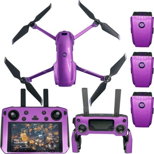 Waterproof Fluorescent Sticker Body Skin Stickers for DJI Mavic 2 Pro/Zoom Drone Body 3M Sticker for DJI Smart Controller Skin