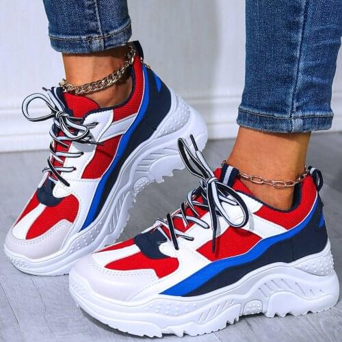 2020 Fashion Brand Design INS HOT Big Size 42 Spring Autumn Casual Shoes Women Vulcanize Sneakers Thick bottom