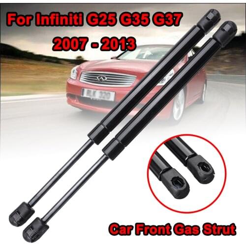 1Pair 34CM Car Front Hood Car Supports Shock Gas Spring Lifter Support Gas Strut Prop Bar For Infiniti G25 G35 G37 2007-2013