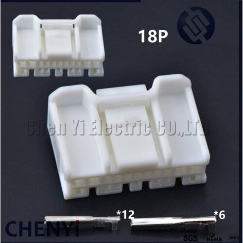 18 Pin sumitomo Automotive connector plug female ECU terminal block connector 6098-5641 6098-5631 with Terminal for Toyota Camry