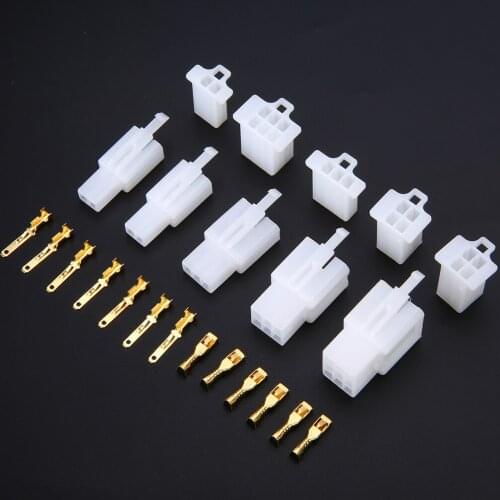 580x Wire Connector 2 3 4 6 9Pin Terminal Plug Kits for Car Tricycle ATVs