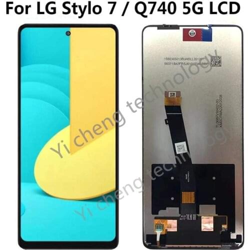 6.8" For LG Stylo 7 5G LCD Display Touch Screen Digitizer Assembly Replacement Accessory For LG Q740 LCD