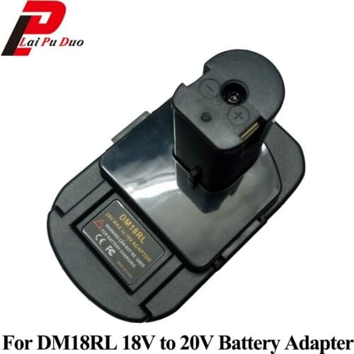 DM18RL Battery Converter Adapter USB For RYOBI Convert For DEWALT 20V For Milwaukee M18 to 18V Battery Adapter