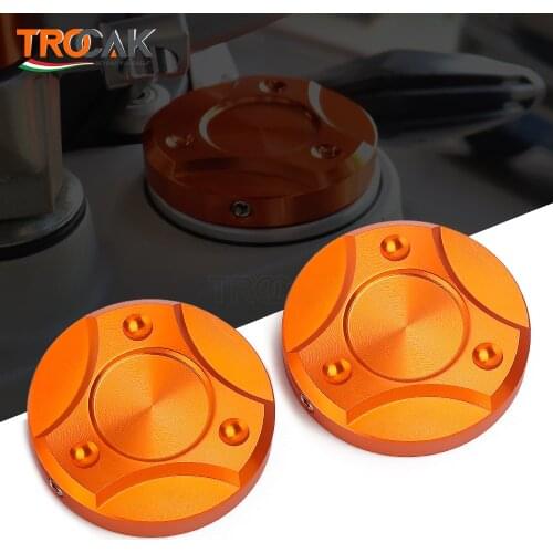 Motorcycle CNC Aluminum Front Fork Suspension Top Cover Cap For KTM DUKE 125 200 250 390 690 990 1090 1190 1290 2013-2019