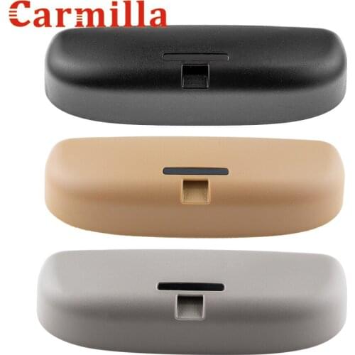 Carmilla Glasses Case Car Window Sunglasses Holder Storage Box for Nissan Qashqai X-Trail TEANA SYLPHY TIIDA Auto Accessories