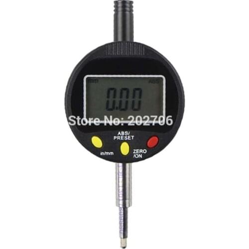 12.7mm ABS Micron digital indicator electronic indicator 0-12.7mm 0.01mm Digital Gauge Precision Tools