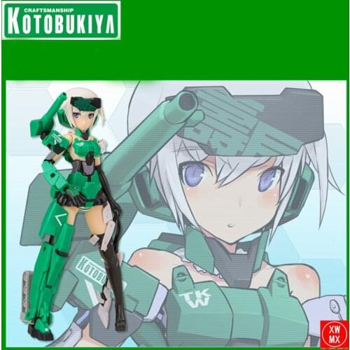 GUNDAM Original Kotobukiya FG020 Frame Arms Girl Gourai Thunder 1/0 Pvc Action Figurine Model Toys for Boys Gift