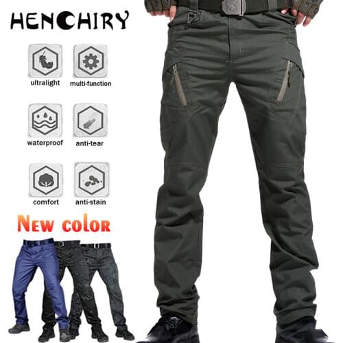 Мужские камуфляжные брюки HENCHIRY China At AliExpress