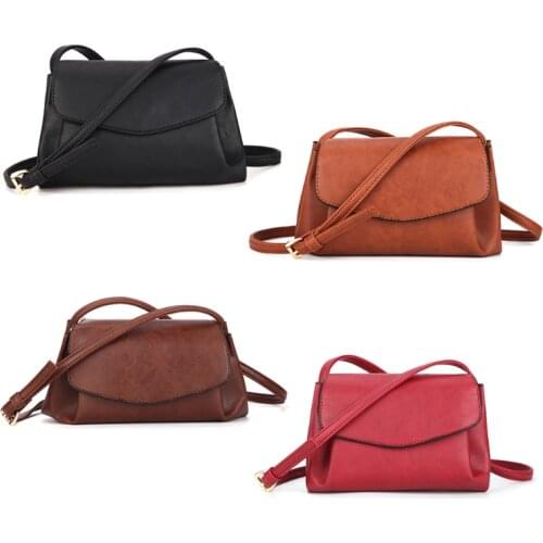 M68C Fashion Women PU Leather Shoulder Bag Brief Tote Purse Satchel Casual Messenger