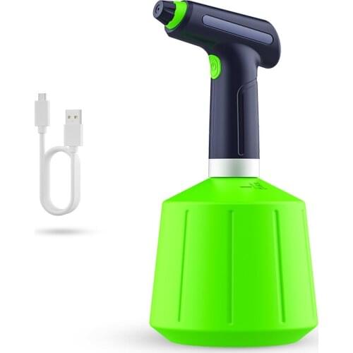 Dropshipping Electric Car Wash Mist Spray Bottle Adjustable Spout USB Chargeable Sprayer Garden Watering Can House Disinfection