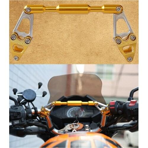 Cnc adjustable Motorcycle CROSS BAR Strengthen reinforcement handle bar handlebar hand lever head balance STEERING WHEEL