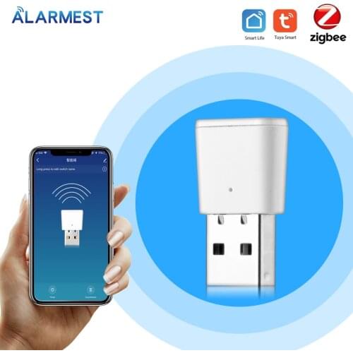 ALARMEST tuya smart zigbee signal repeater zigbee extender for zigbee sensors