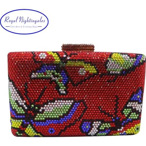 Royal Nightingales Red Women's Bags