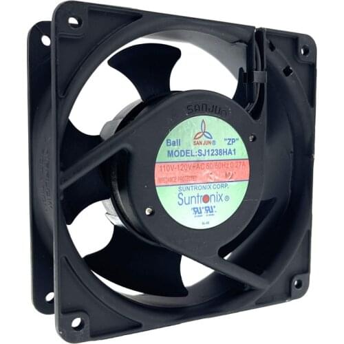 120mm 12cm 12038 AC 110V 115V 120V Computer Cooling Fan,120X120X38mm Dual Ball Bearing,Original Sanju SJ1238HA1 Cabinets Case