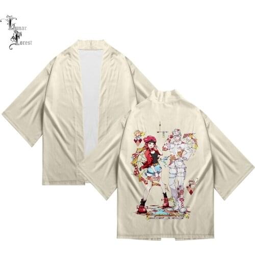 Cells at Work! 3D Printing Japanese Anime Kimono Haori Yukata Women/Men Fashion Summer Casual Cool Short Sleeve Streetwear