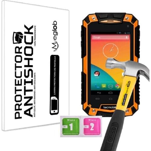 Protector de Pantalla Anti-Shock Anti-Golpe Anti-arañazos Compatible con Tecmobile Titan 550