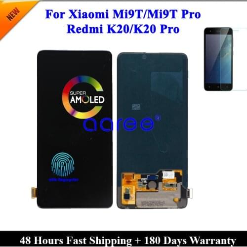 AMOLED LCD Display Original For Xiaomi Mi9T Mi9T Pro LCD For Redmi K20 K20 Pro LCD Display LCD Screen Touch Digitizer Assembly