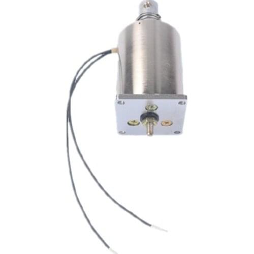 1pc Round tube type Vigorously adjustable Push-pull DC solenoid 90/126TL Stroke 30mm