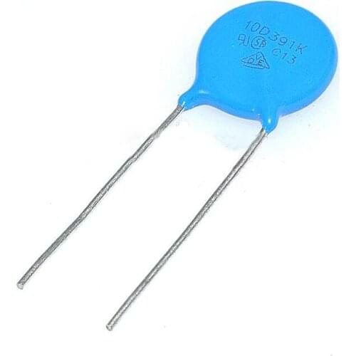 10pcs varistor 10D391K 390V piezoresistor 10D391