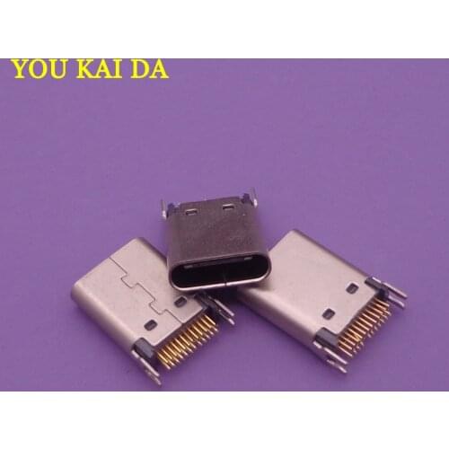 5pcs 100% New 24pin USB 3.1 Type C USB-C Female Plug Connector SMT Type USB male port Socket