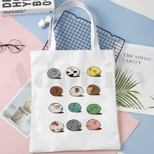 Anime Fruits Basket Yuri Nakamura Yuki Kyo Tohru Handbags Shoulder Bags Casual Shopping Girls Handbag Women Elegant Canvas Bag