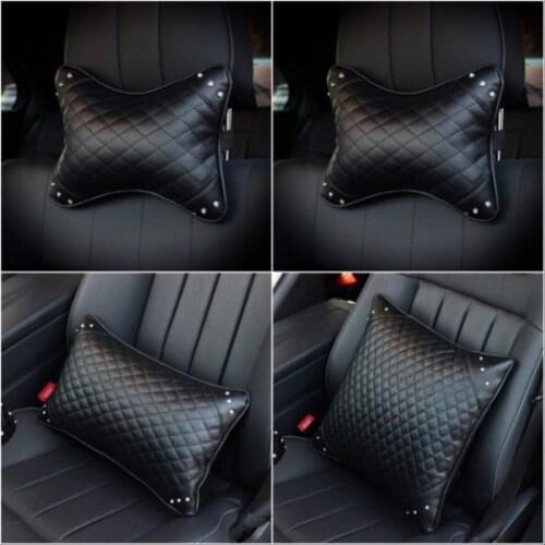 Auto Accessories Diamond Creative summer Car pillow Lumbar Cushion Neck pillow Female Fashion with Rhinestone For Mercedes Kia
