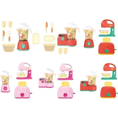 Kids Children Simulation Mini Electric Pretend Play Kitchen Toys Playset