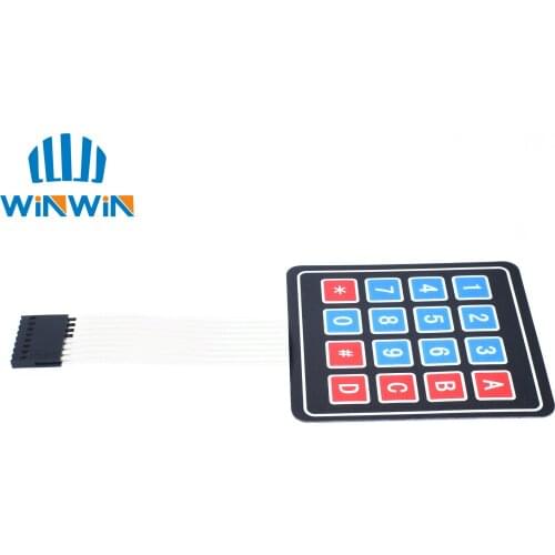 H75 New 4*4 Matrix Array/Matrix Keyboard 16 Key Membrane Switch Keypad