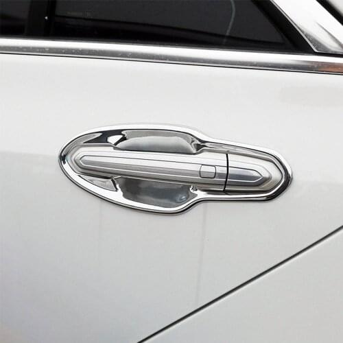 Chromium Styling For Cadillac XT5 2016 2017 2018 2019 2020 Chrome Exterior Side Door Handle Bowl Cover Moulding Trim