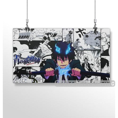 Canvas Anime Ao no Exorcist Pictures Home Decoration Paintings Poster HD Prints Wall Art Modular Living Room Framed