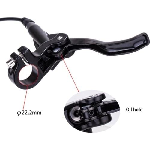 F2TC Bike Disc Brake Kit, Full Aluminum Alloy Bicycle Brake Lever,Front and Rear Caliper, Fit for Mountain Bike