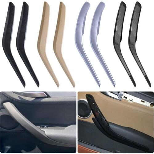 Car Inner Door Panel Handle Pull Trim Cover For Bmw X1 X1 18d/X1 18dx/X1 18i 2010-2016 Car Accessories 51412991775