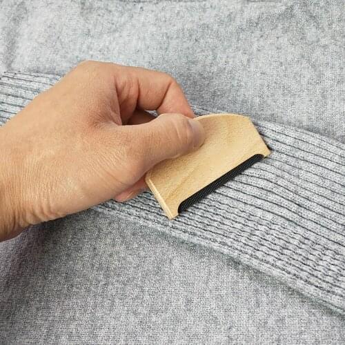 Sweater Comb Clothes Lint Remover Pilling Fuzz Small Trimmer Manual Fabric Comb Knitwear Lint Remover Garment Care Wooden Shaver