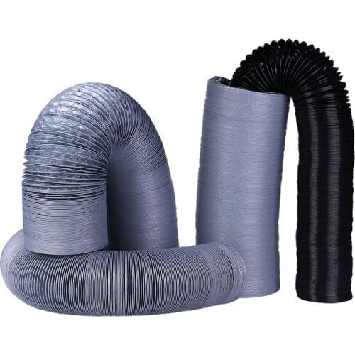 80cm 100cm Aluminum Foil Telescopic Hose Exhaust Hood Special Smoke Pipe Exhaust Pipe Ventilation Exhaust Pipe